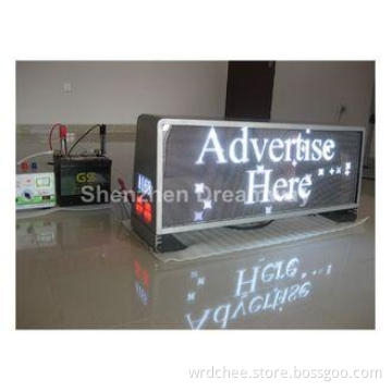 P5 SMD GPS WIFI Taxi LED Display SMD3528 1R1G1B with 3500 n